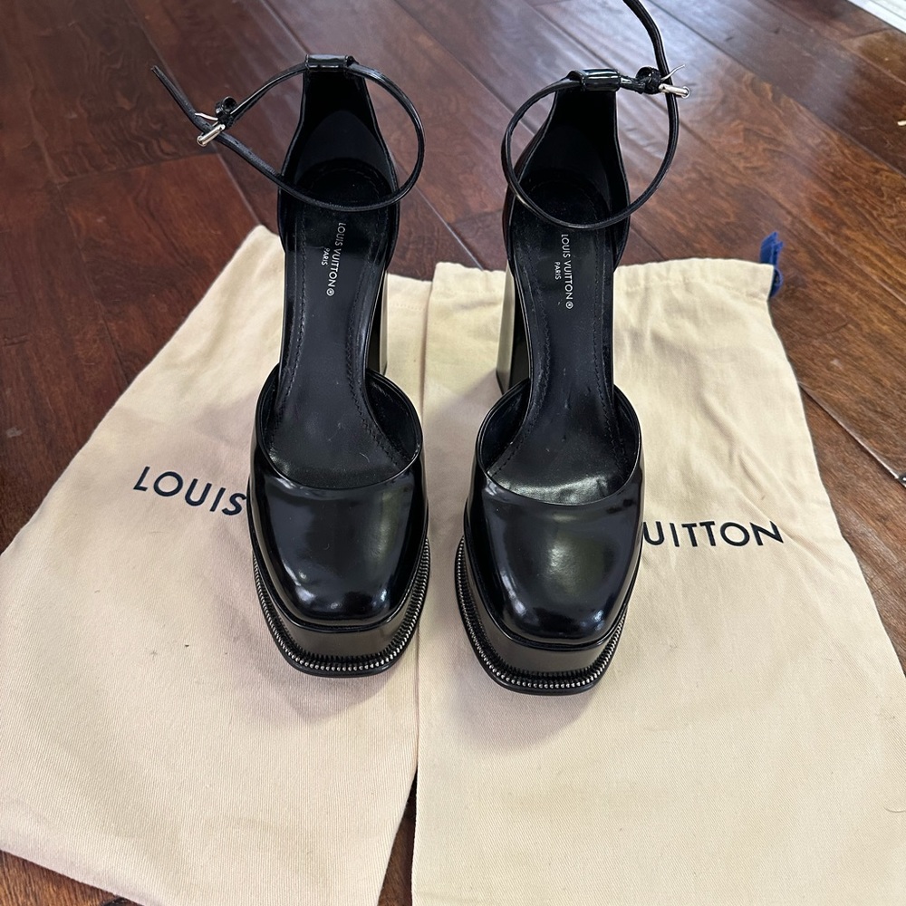 Louis Vuitton platform heels
